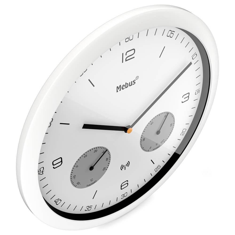Mebus Wanduhr Funk-Wanduhr 52826