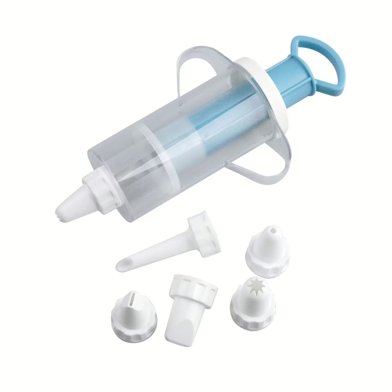 Zenker Backblech Zenker Garnierspritze Easy Decorating inkl. 6, Kunststoff