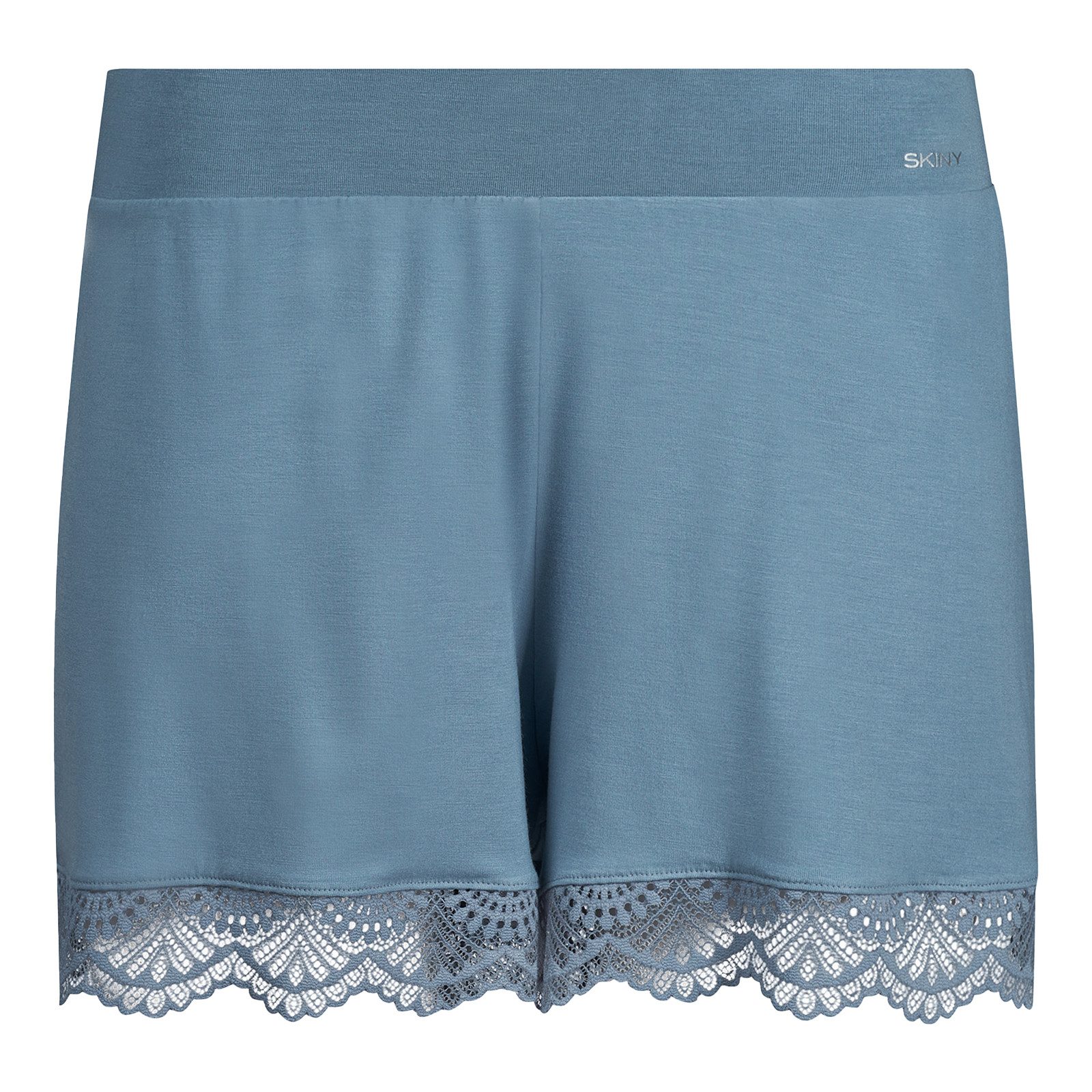 Skiny Pyjamashorts Night In Mix & Match Pyjamahose kurz mit Spitze
