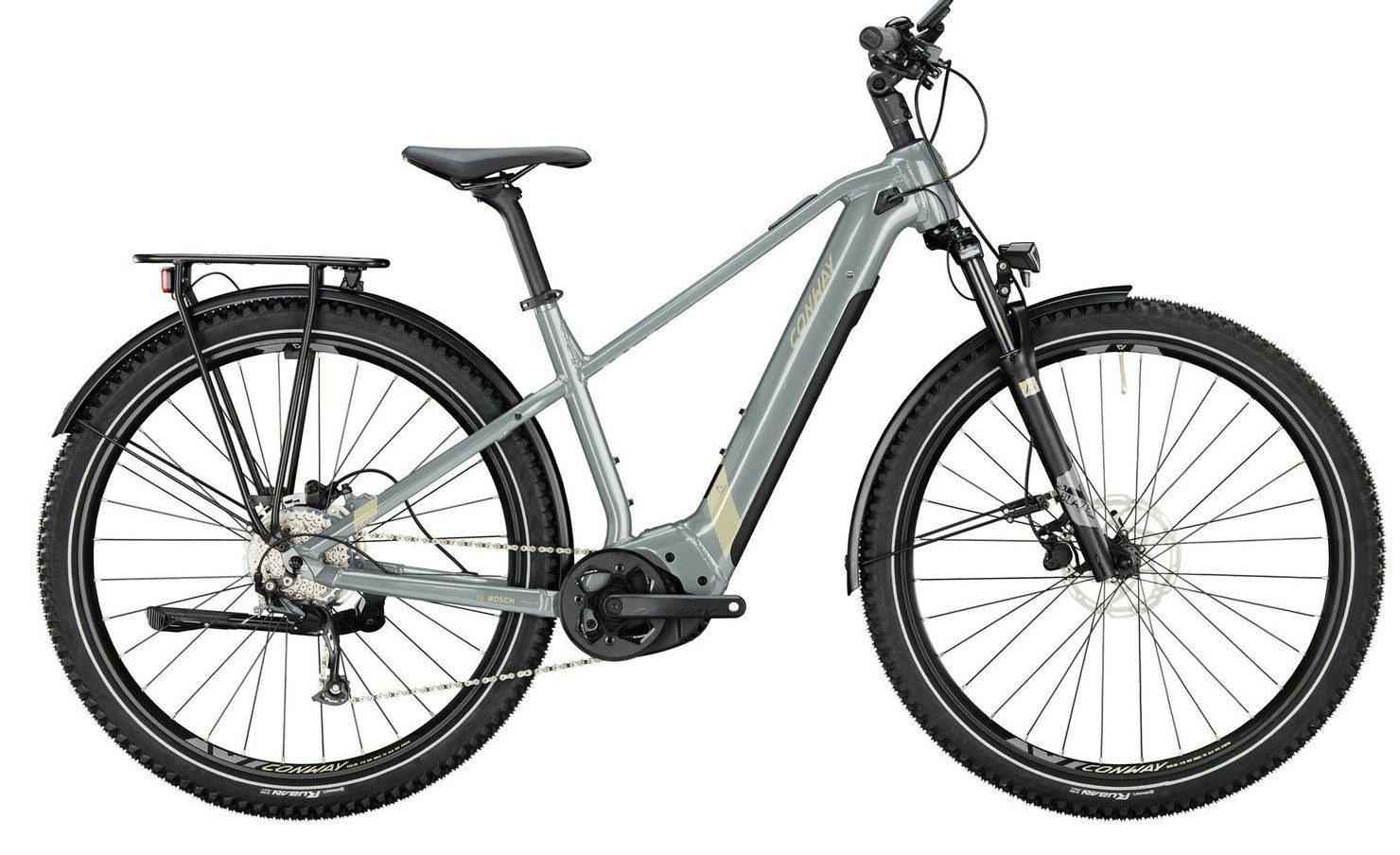 Conway E-Bike Touren, 9 Gang Shimano SHIMANO "Cues RD-U4000", 9-speed Schaltwerk, Kettenschaltung