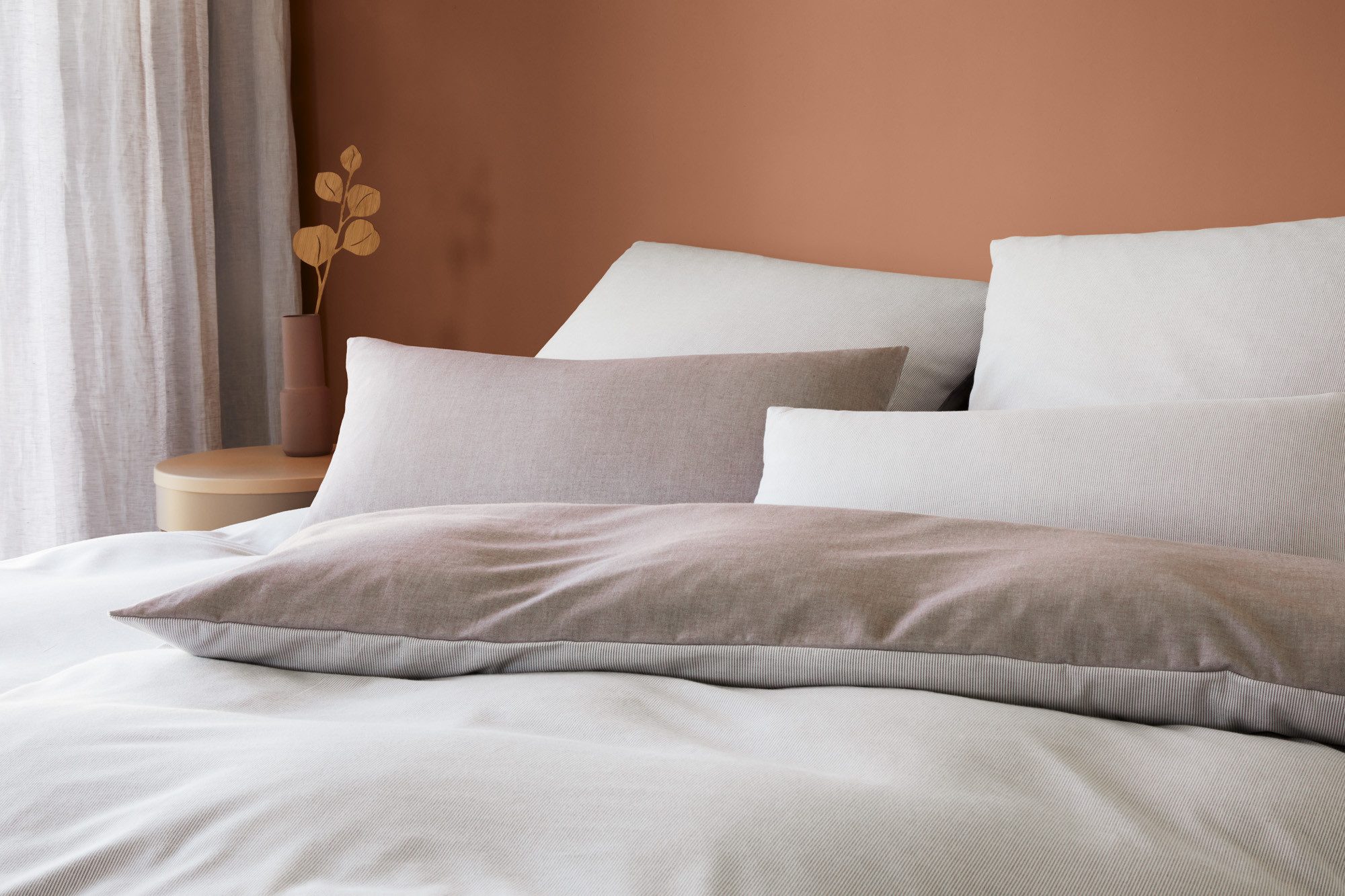 Elegante Bettwäsche Tender, Flanell, 2 teilig, angenehmes Hautgefühl