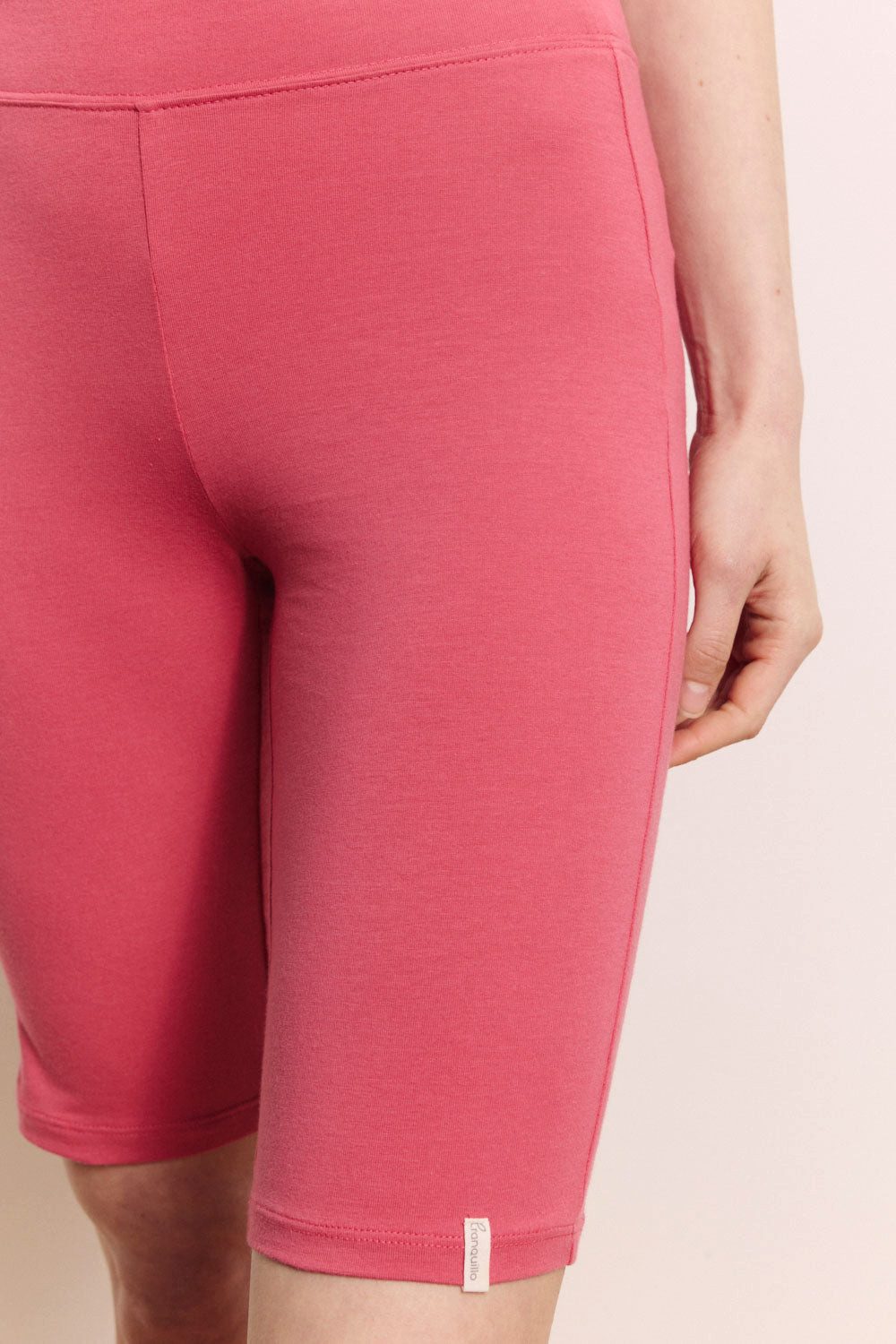 Tranquillo Leggings Radler Leggings Noraa aus Bio-Baumwolle Sportliche, kurze Leggings aus Biobaumwolle