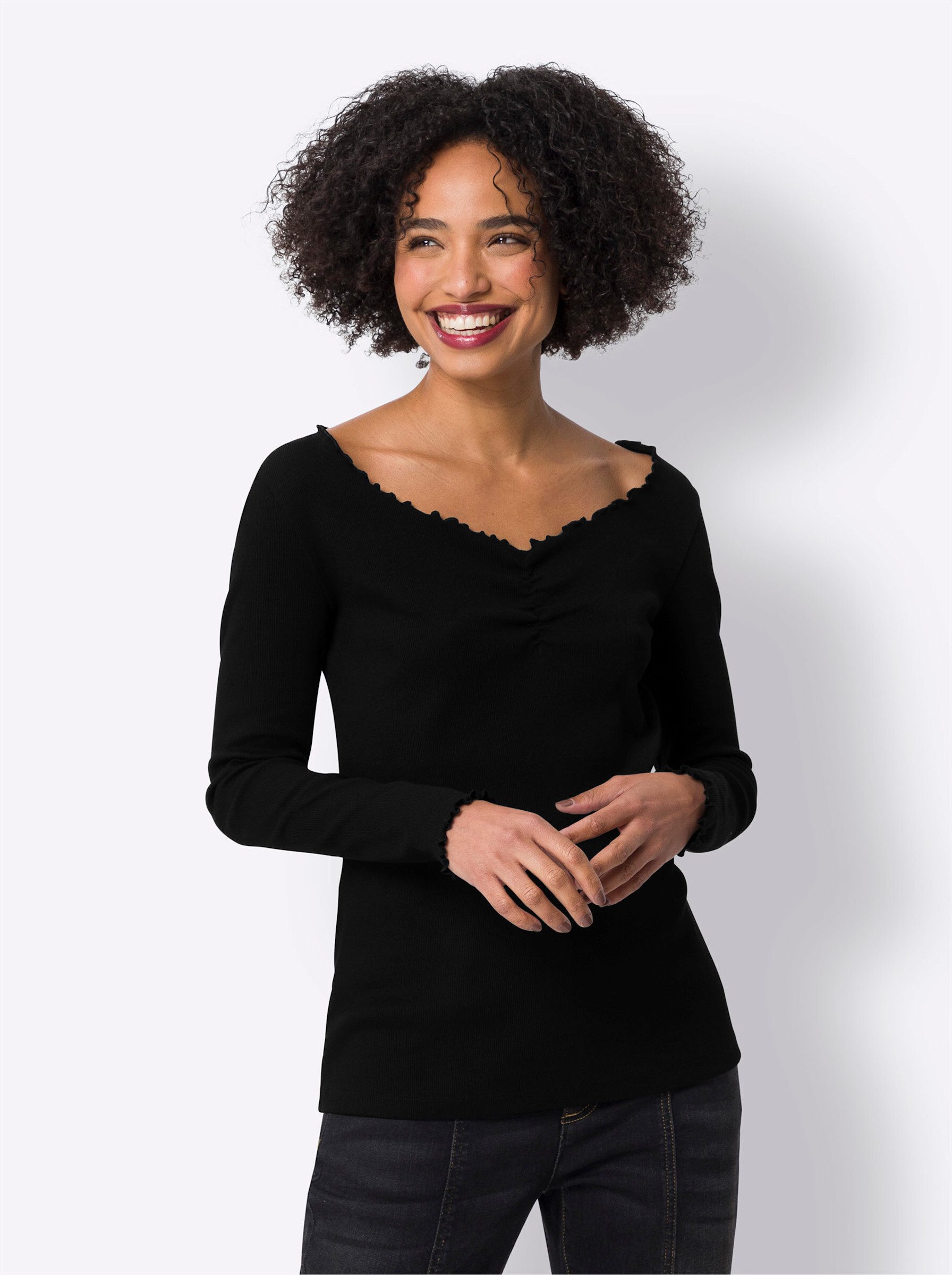 heine T-Shirt Langarmshirt günstig online kaufen