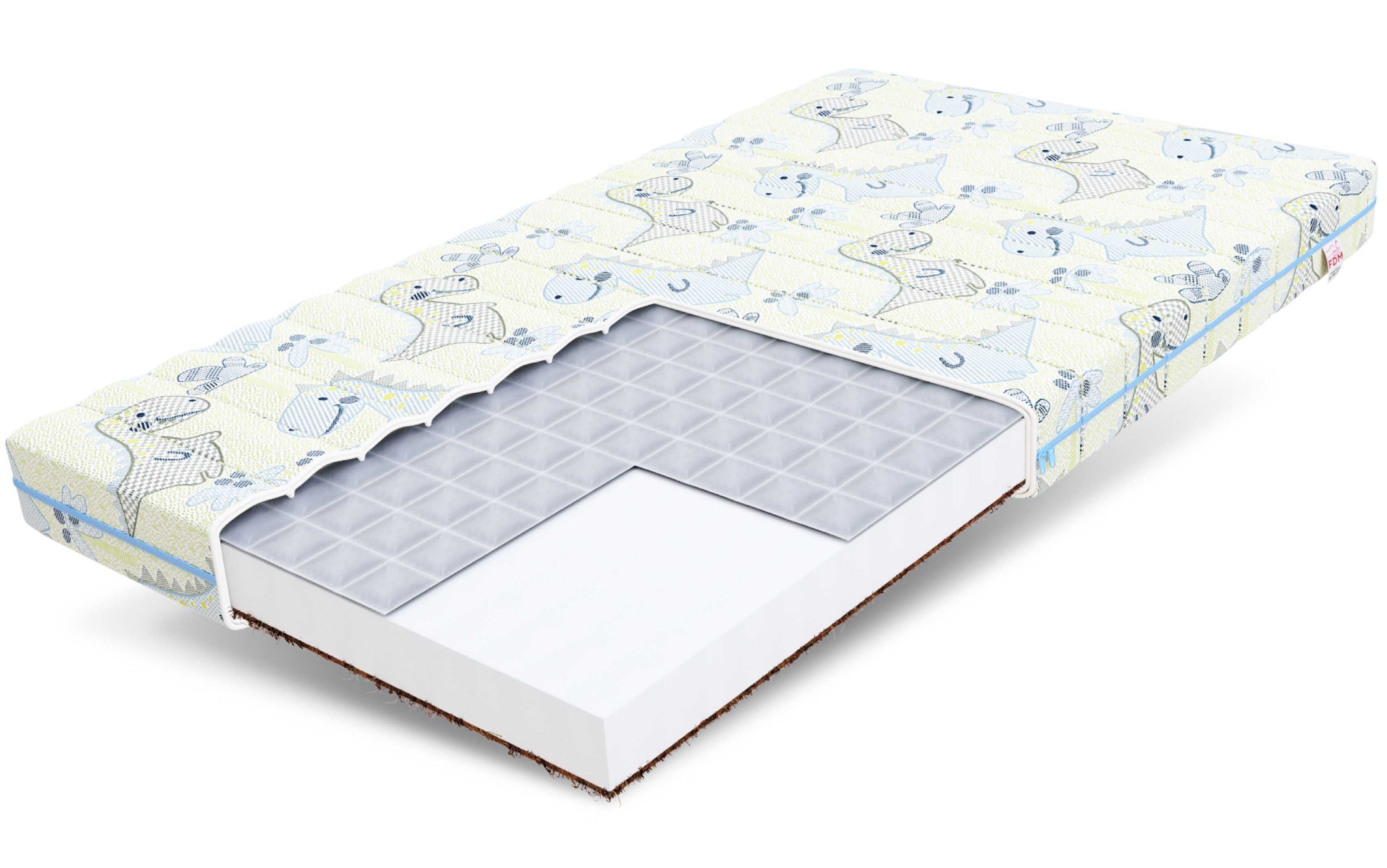 Kindermatratze MIKI DINO / DUMBO 60x120, 80x160, 80x200 cm & weitere Größen günstig online kaufen