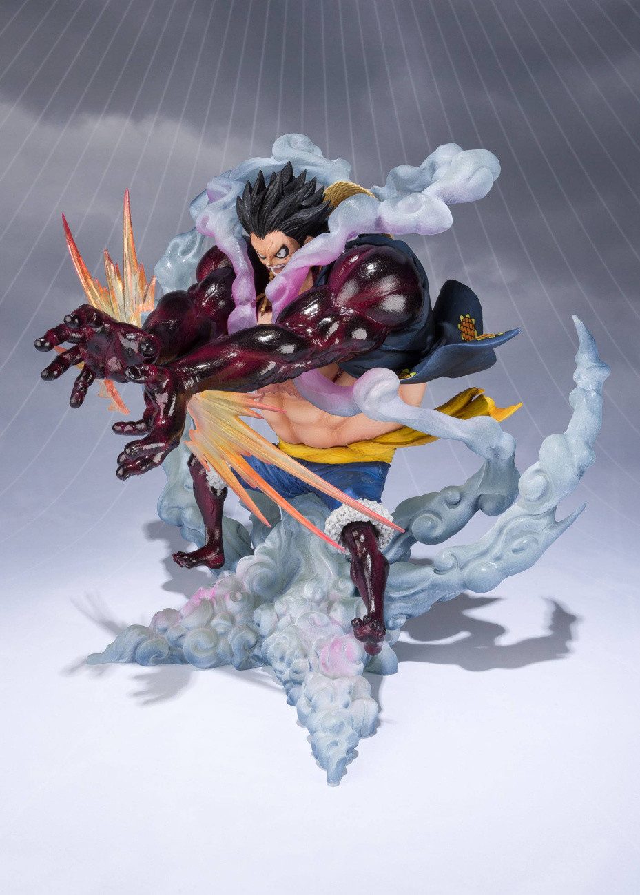 Bandai Tamashii Nations Merchandise-Figur One Piece FiguartsZERO PVC Statue Monkey D. Ruffy Gear 4 Leo Bazooka R