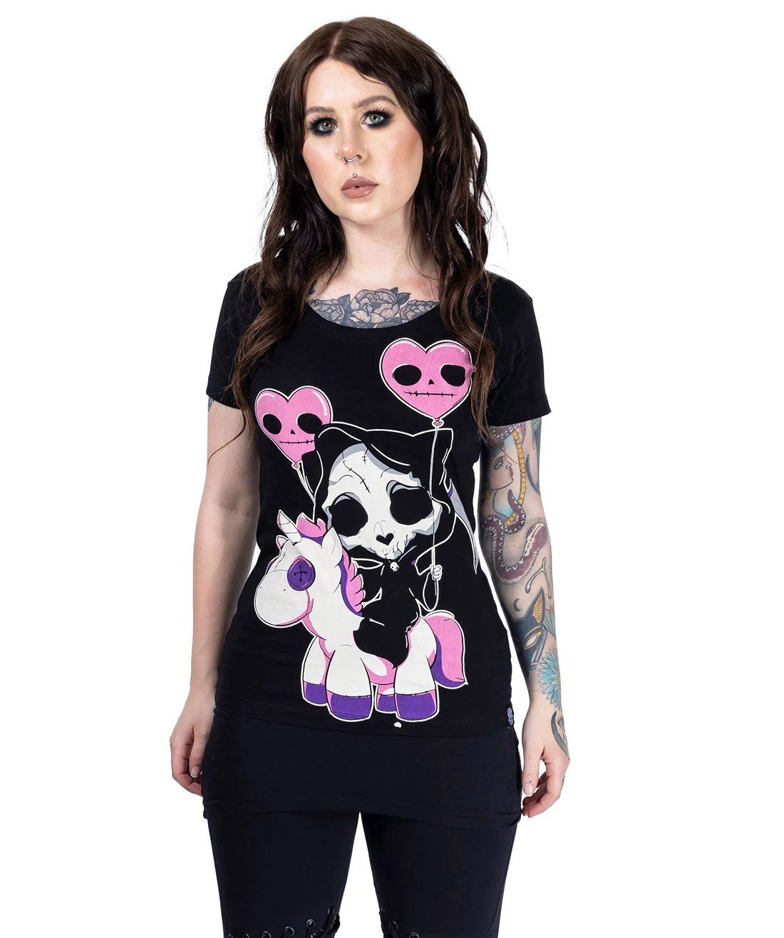 Cupcake Cult T-Shirt Cat Reaper Kawaii Manga