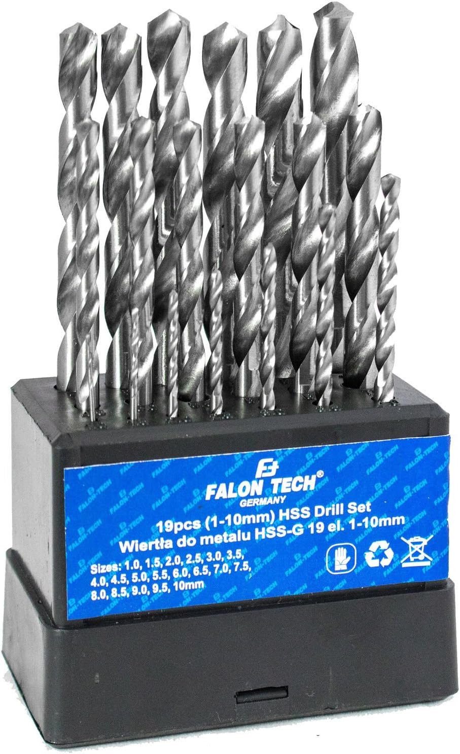 Falon-Tech Spiralbohrer HSS Spiralbohrer Satz Metall günstig online kaufen