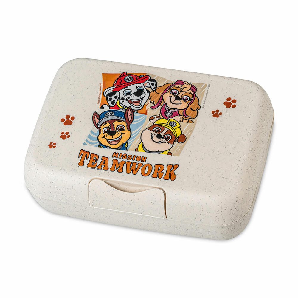 KOZIOL Lunchbox Candy L Grow Paw Patrol, Biozirkukärer Kunststoff, mit Trennschale