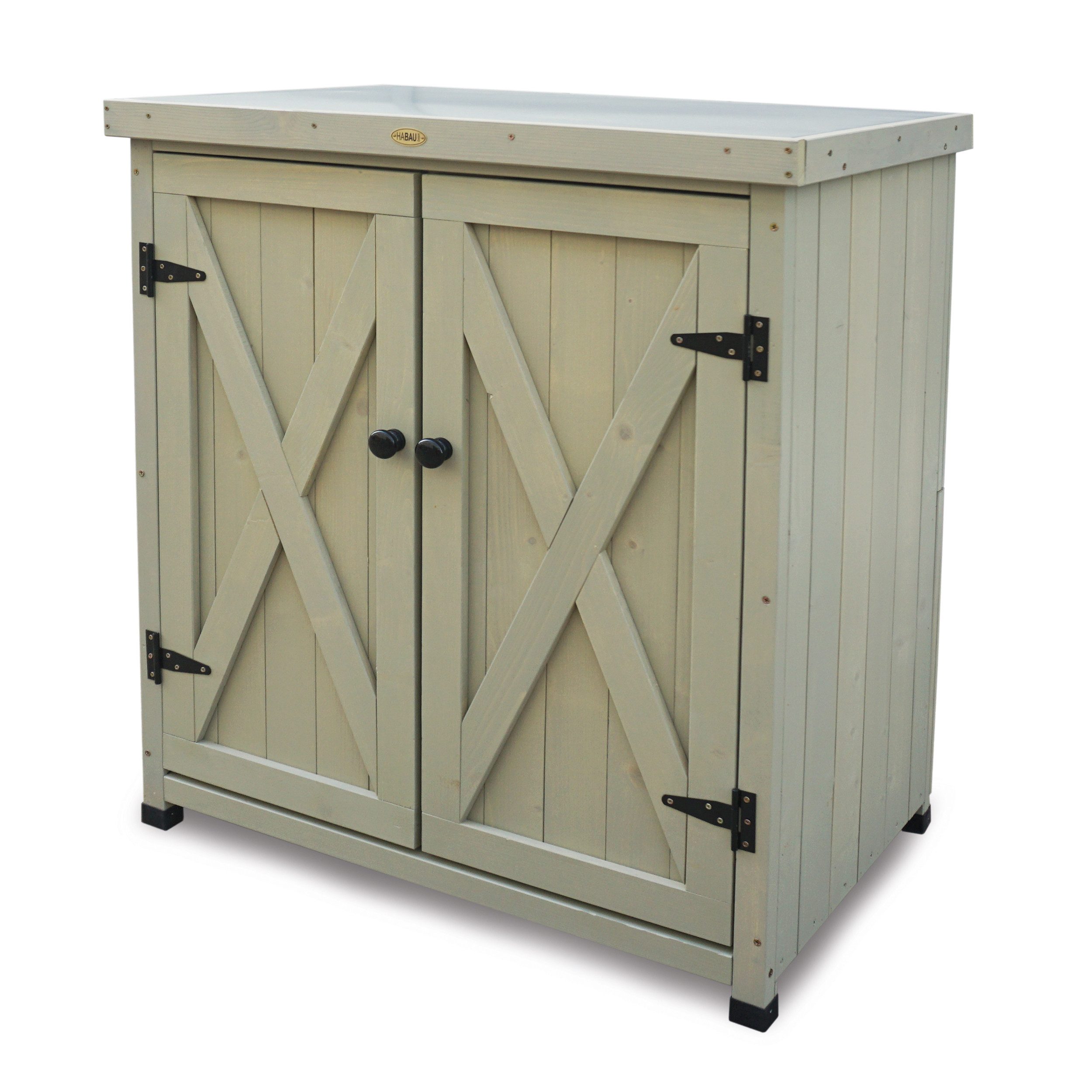 HABAU Geräteschrank (Laura) wetterfest lasiert, aus FSC®-zertifiziertem Mat günstig online kaufen