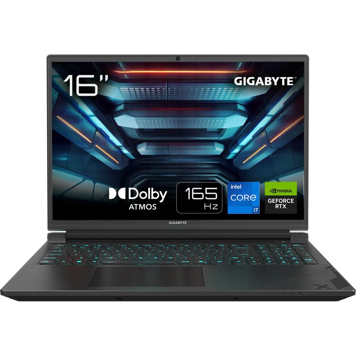 Gigabyte G6X 9KG-43DE854SH Gaming-Notebook (40.64 cm/16 Zoll, Intel Core i7 13650HX, RTX 4060, 1000 GB SSD)