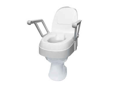 Drive Medical Toilettensitzerhöhung TSE 120 Toilettensitzerhöhung Toilettensitz mit Armlehnen
