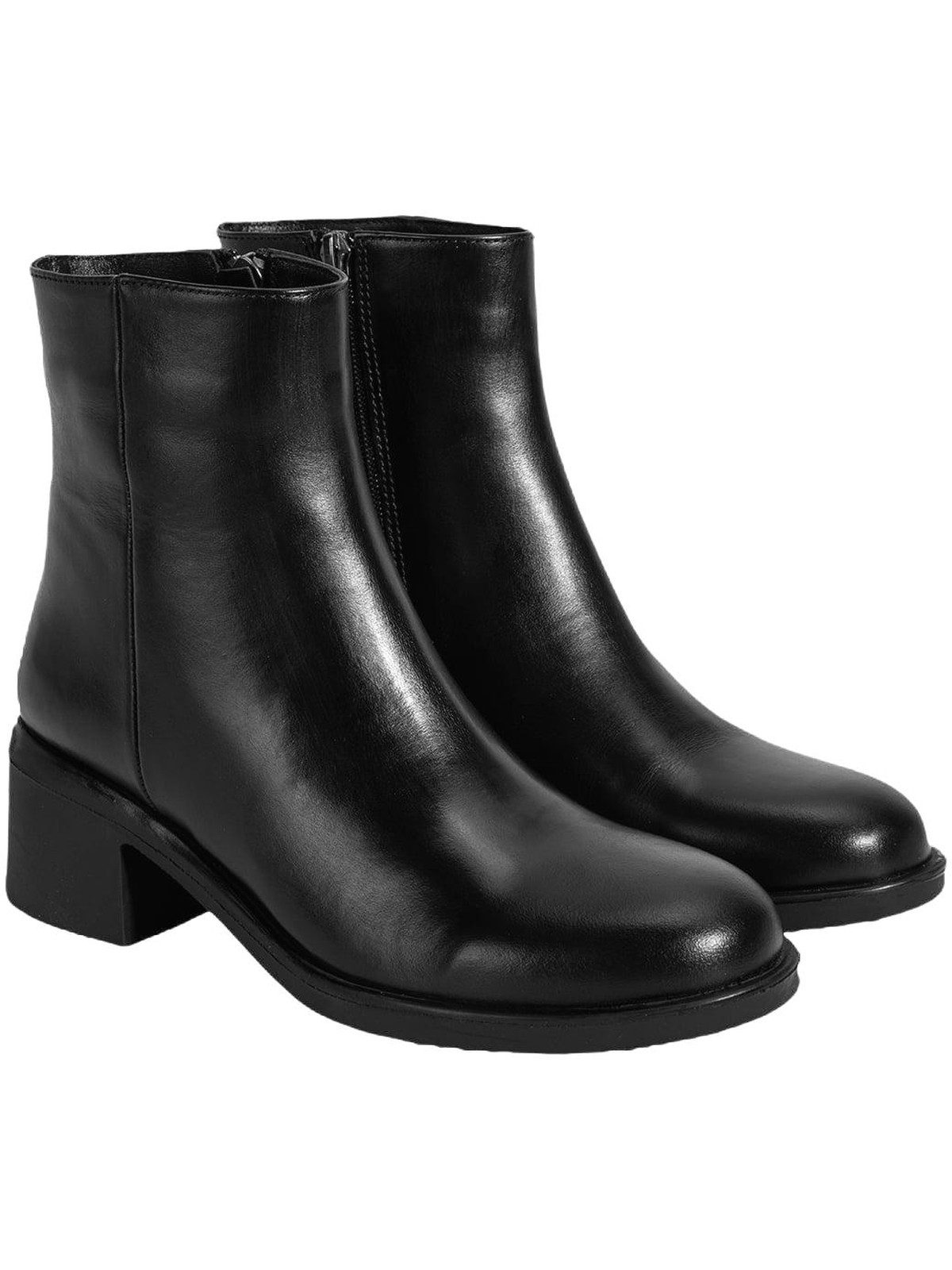 Desa Damenstiefel – Obermaterial aus Textil, mittelhoher Absatz, Reißv Stiefel