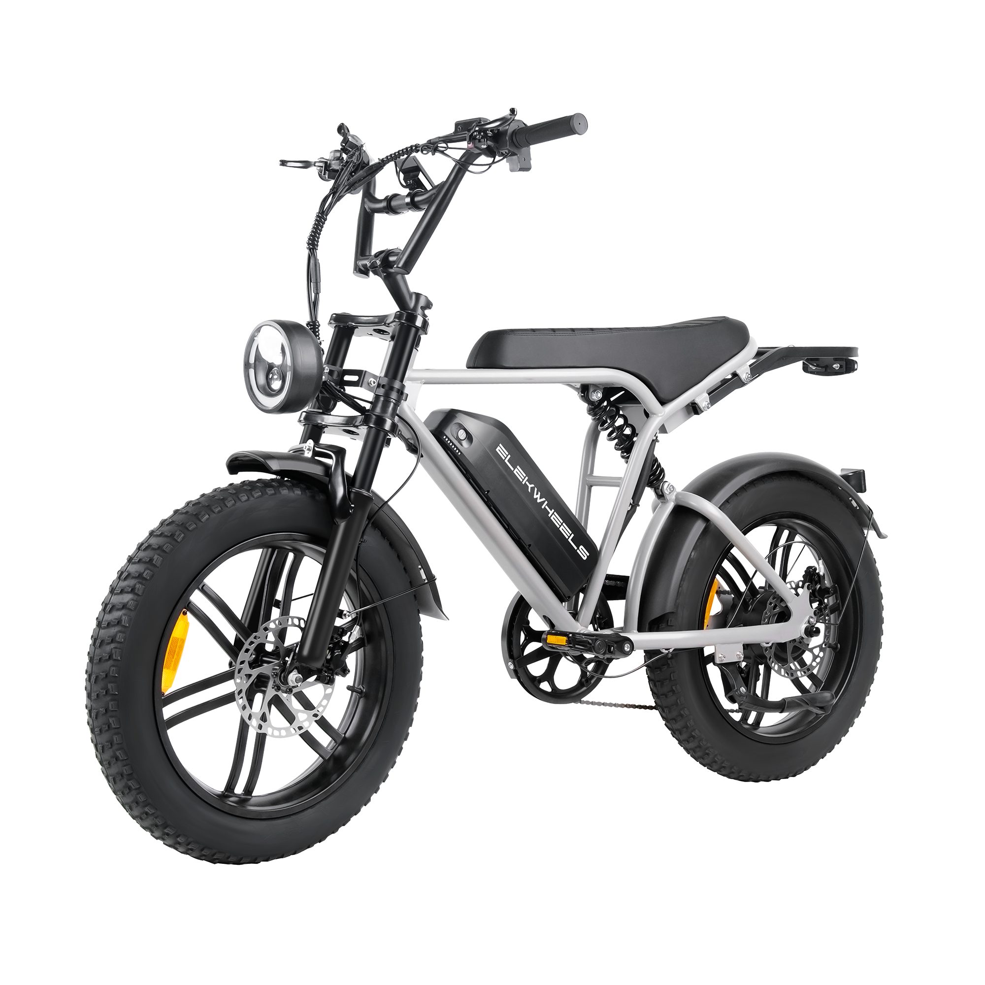 PIXAR E-Bike Elekwheels E6 2.0 E-Bike 48V 13Ah 7-Gang 20"x4.0 Fat mit LCD