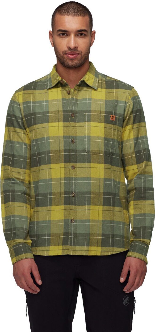 Mammut Langarmhemd Trovat Longsleeve Shirt Men aura-dark marsh