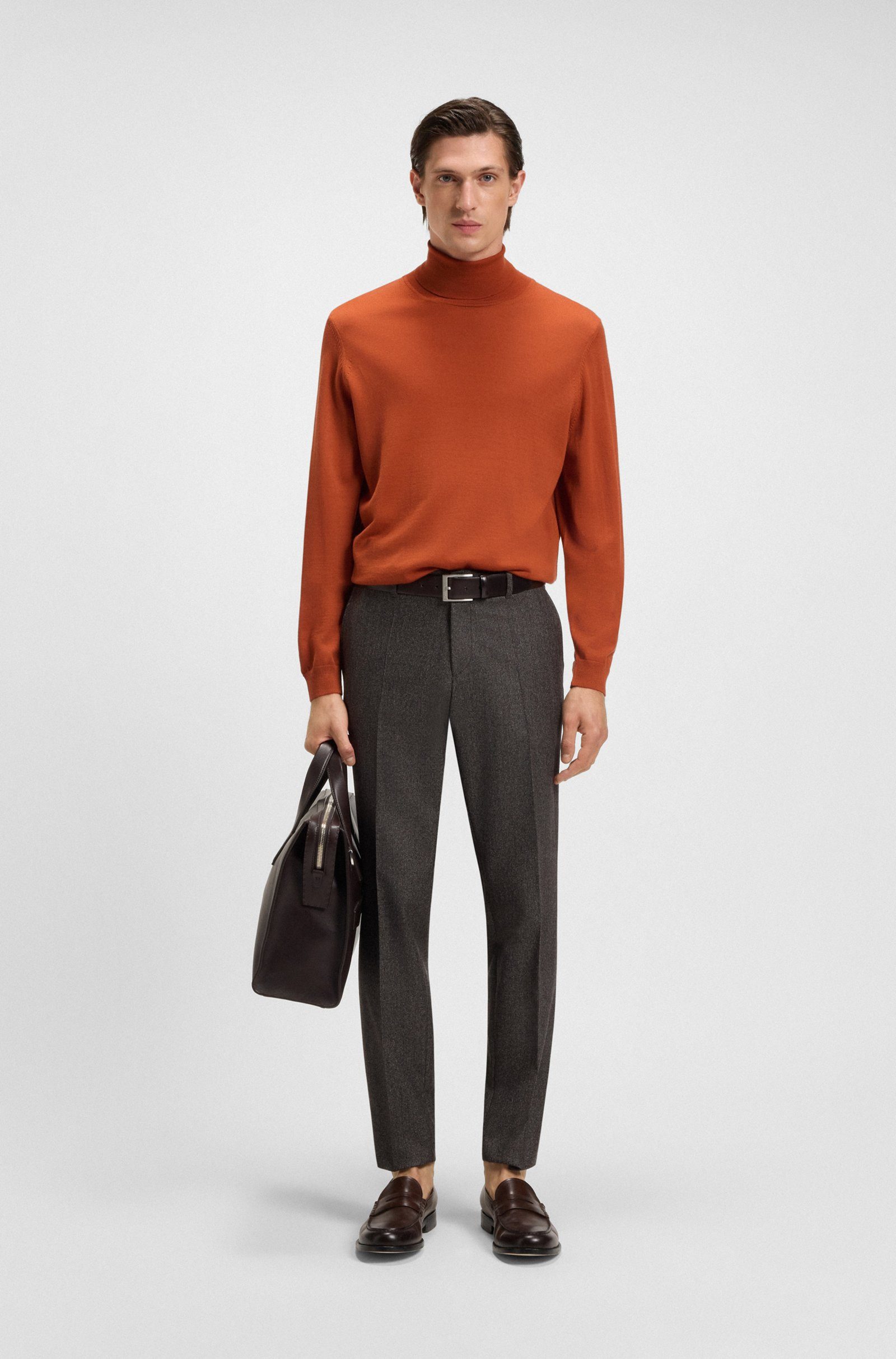 BOSS Strickpullover Musso (1-tlg)
