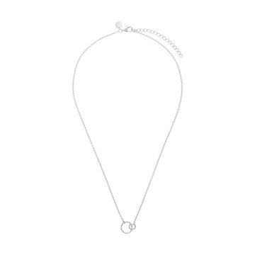 Noelani Silberkette für Damen, 925 Sterling Silber, Kreis (1-tlg., Kette mit Anhänger)