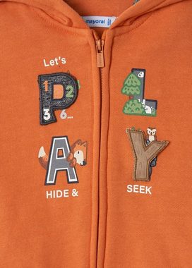 Mayoral Kapuzensweatjacke Mayoral Kapuzen-Sweatjacke Hide&Seek Orange