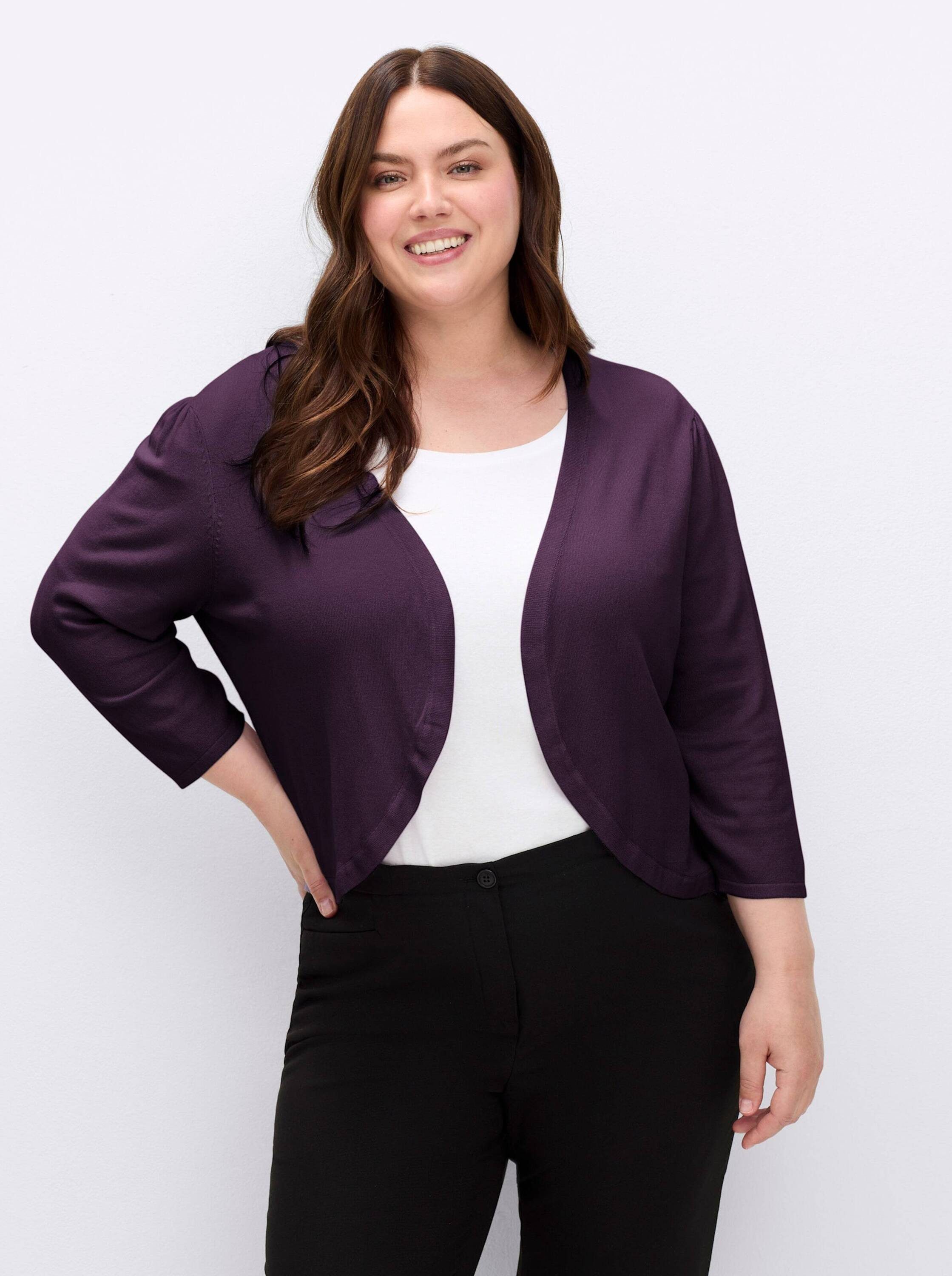 Witt Strickjacke Bolero 3/4-Arm Jersey