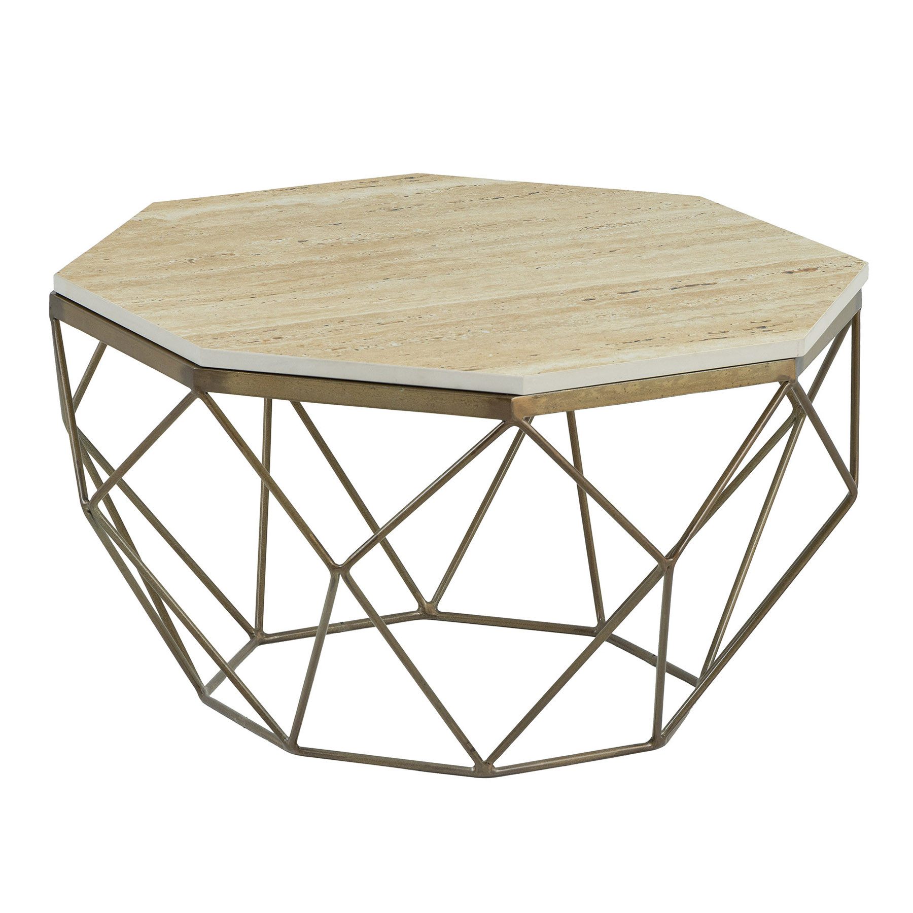 riess-ambiente Couchtisch DIAMOND 70cm beige / günstig online kaufen