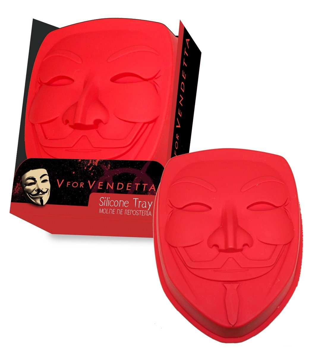 SD Toys Backform V for Vendetta Silikonbackform Guy Fawkes Maske