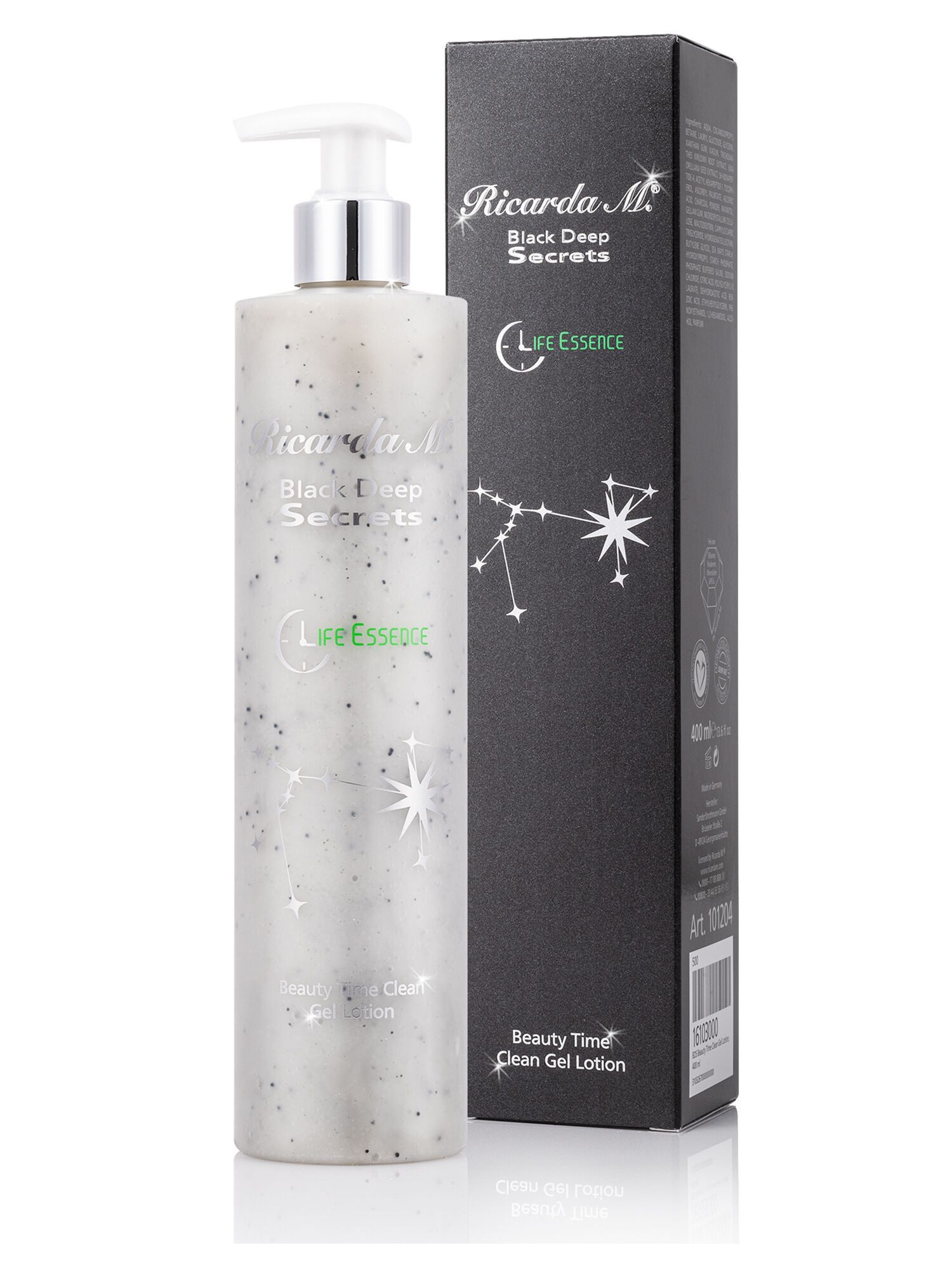 Ricarda M. Gesichtsreinigungsgel Gesichtsreinigung "BDS Beauty Time Clean Gel-Lotion" mit Safran, porentiefe Reinigung ohne Austrocknen, verfeinert das Hautbild