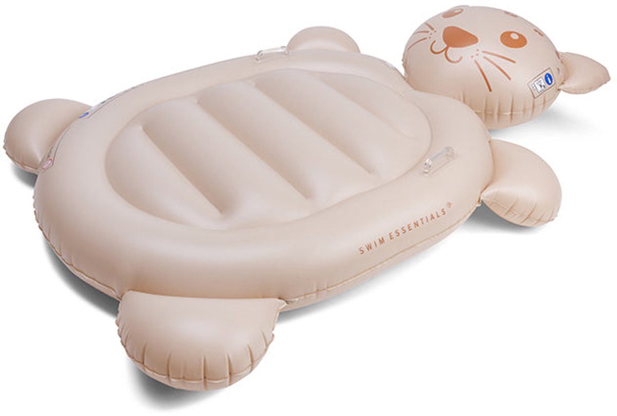 Swim Essentials Luftmatratze Luftmatratze Brauner Bär 177 x 67 x 19 cm, Wassermatratze Matratze Schwimmmatratze Liege