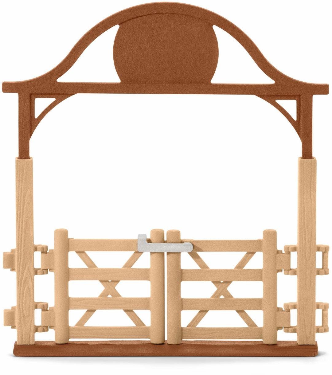 Schleich® Spielwelt HORSE CLUB, Pferdekoppel mit Eingangstor (42434), Made in Germany