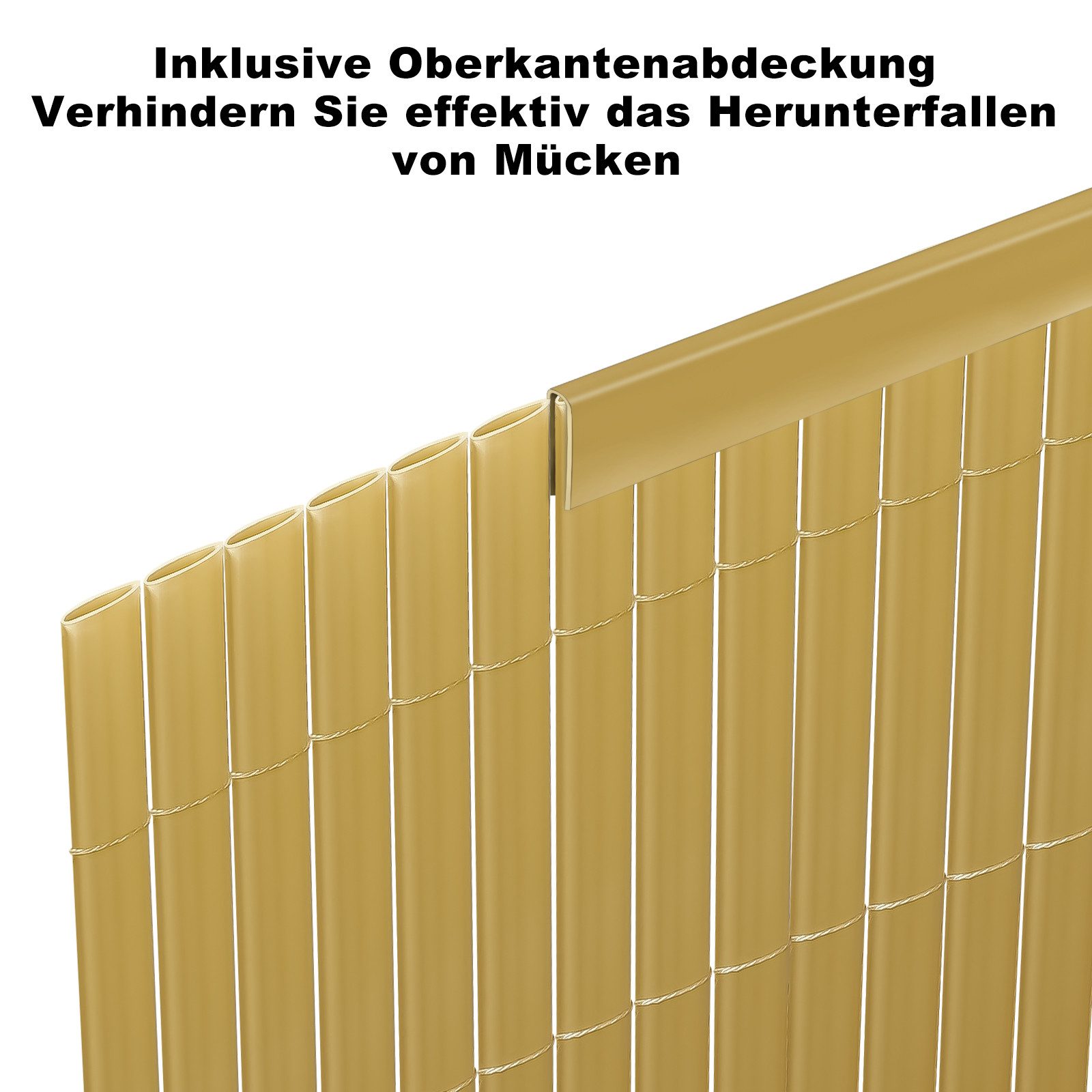Clanmacy Balkonsichtschutz Balkonsichtschutz PVC Sichtschutzmatte, Windschu günstig online kaufen