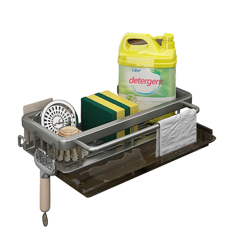 Coonoor Küchenorganizer-Set Rostfrei Spülbecken Handtuch Organizer, günstig online kaufen