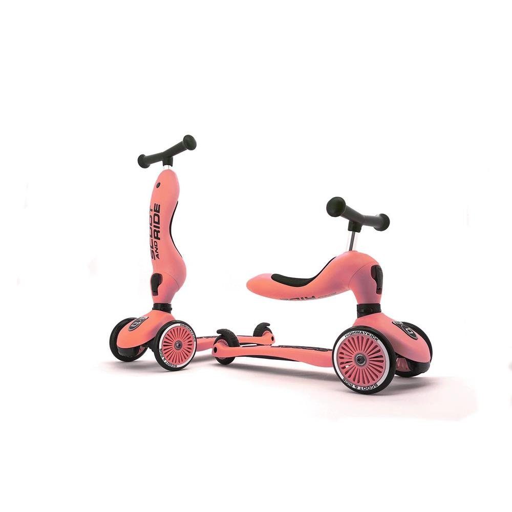 Scoot and Ride Dreiradscooter Highwaykick 1 Peach