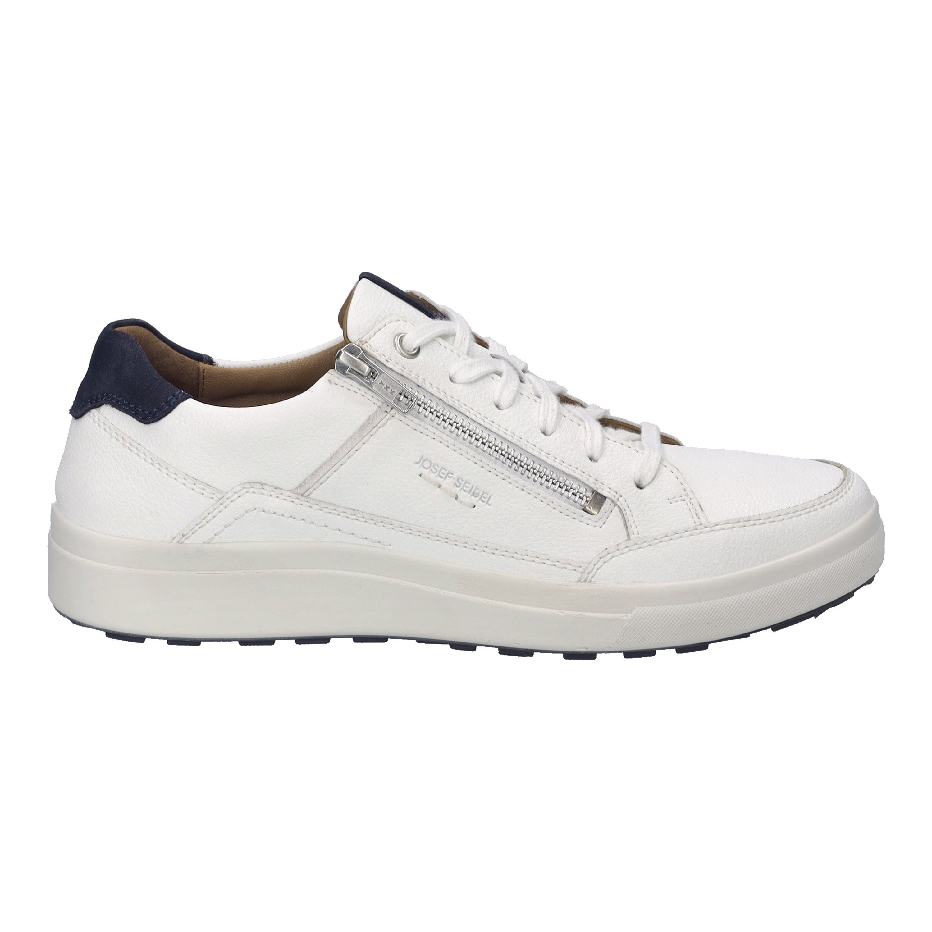 Josef Seibel Maddox 07 Sneaker Komfortschuh, Schnürschuh, Freizeitschuh mit Reißverschluss, G-Weite