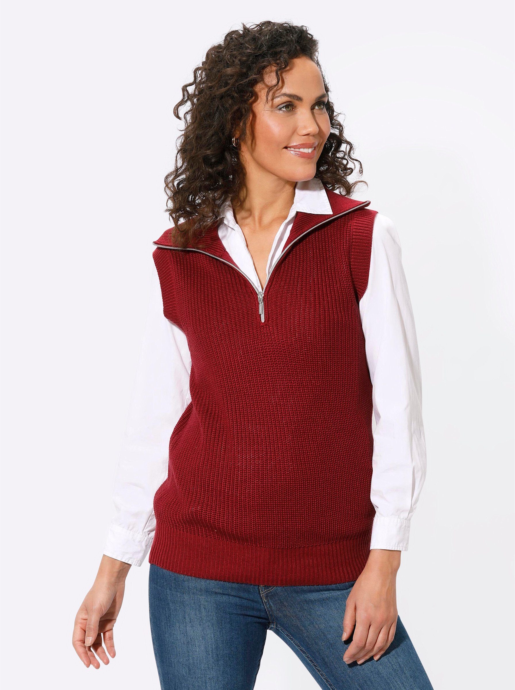 Strickpullover Pullunder