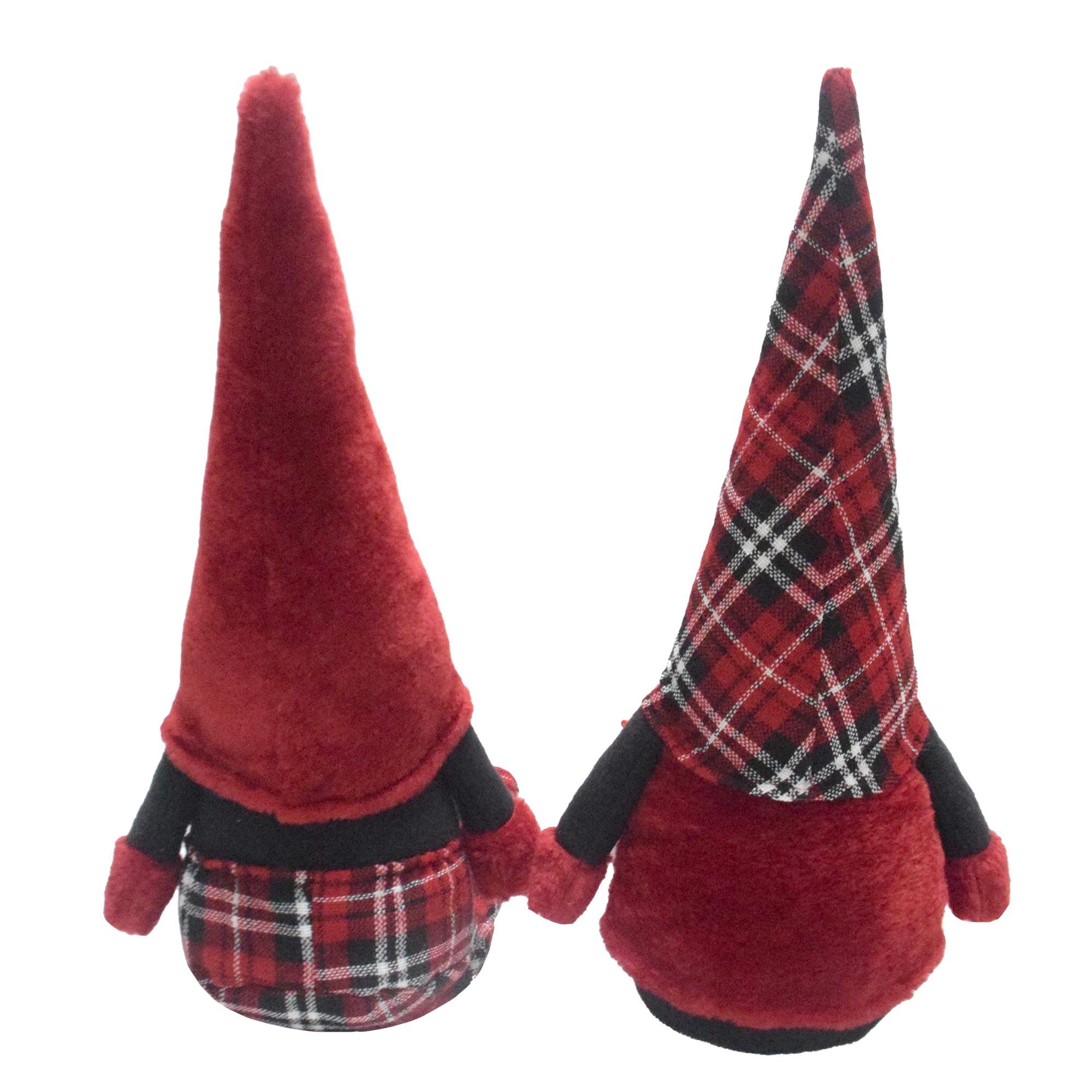 Lemodo Wichtel Kantenhocker 2er Set, Weihnachtsdeko