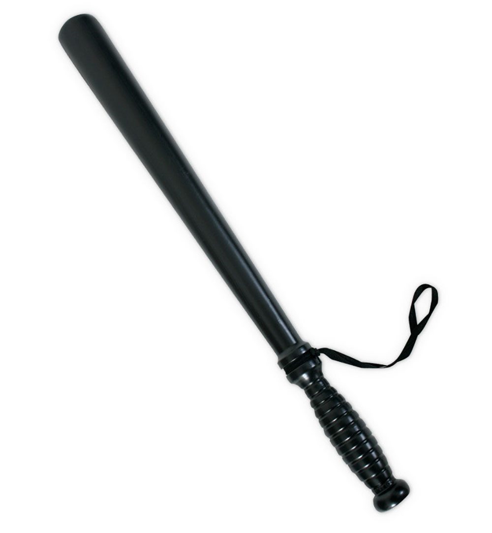 Fries Spielzeug-Polizei Einsatzset Polizei Knüppel Schlagstock Kunststoff Arm Schlaufe Karneval 52 cm