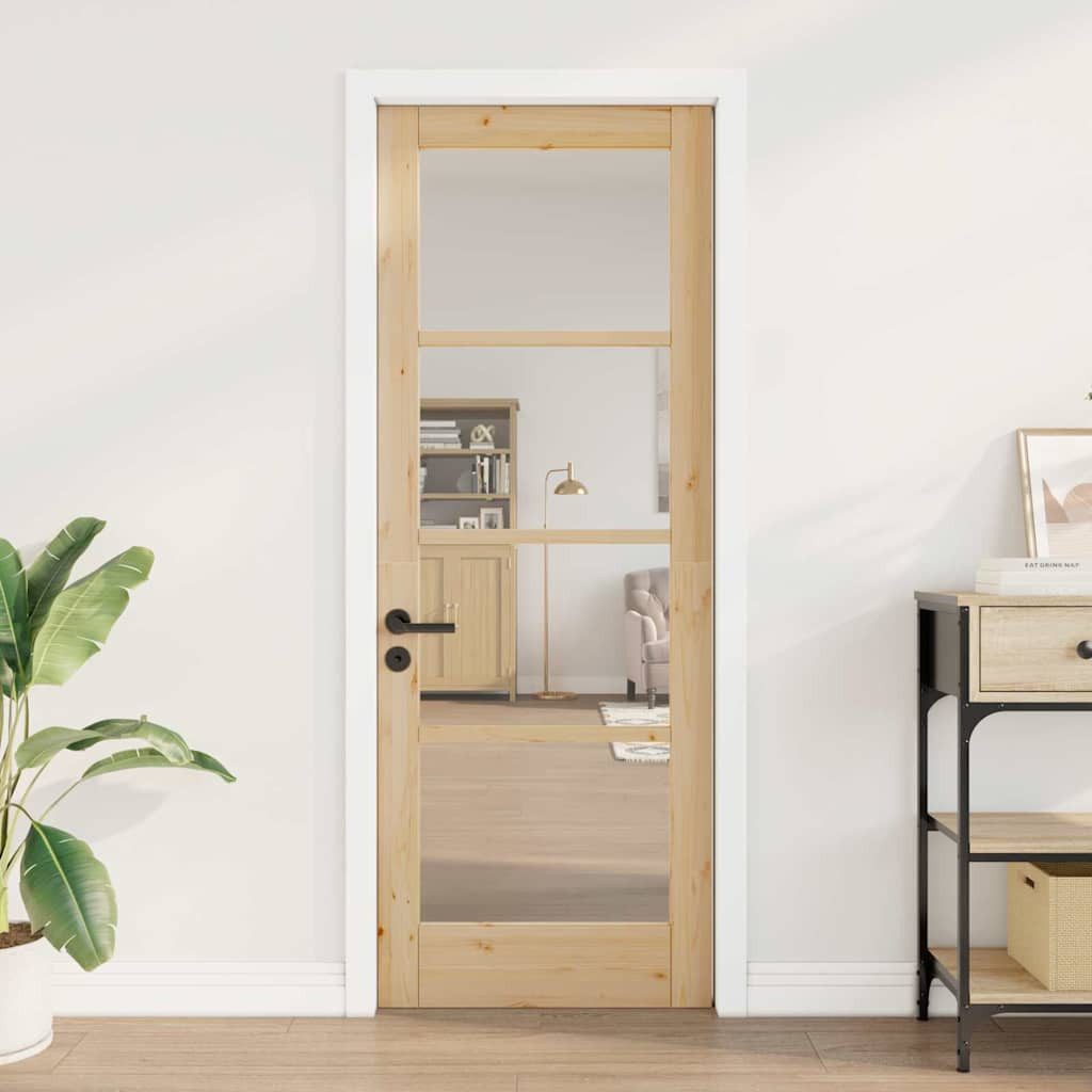 vidaXL Haustür Innentür mit Glas ORKDAL günstig online kaufen