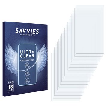 Savvies Schutzfolie für Razer Phone, Displayschutzfolie, 18 Stück, Folie klar