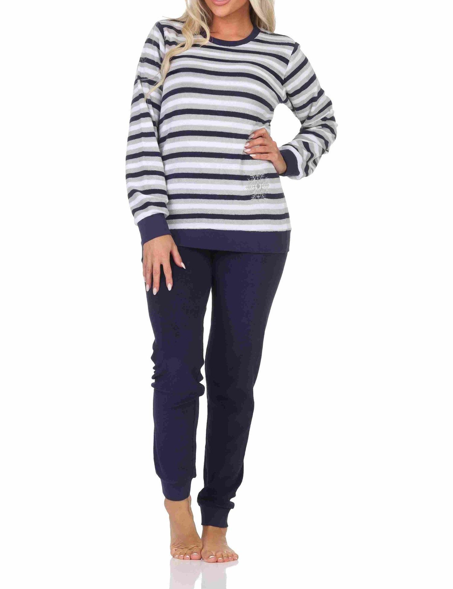 Pyjama 3 Damen Frottee Pyjama von NORMANN für 60 EUR (20 € /St)