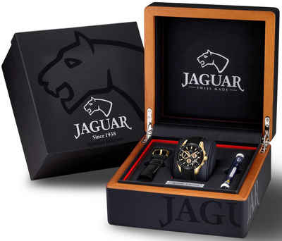 Jaguar Schweizer Uhr Special Edition, J691/2, (Set, 3-tlg., mit zusätzlichem Wechselband und Werkzeug), ideal auch als Geschenk