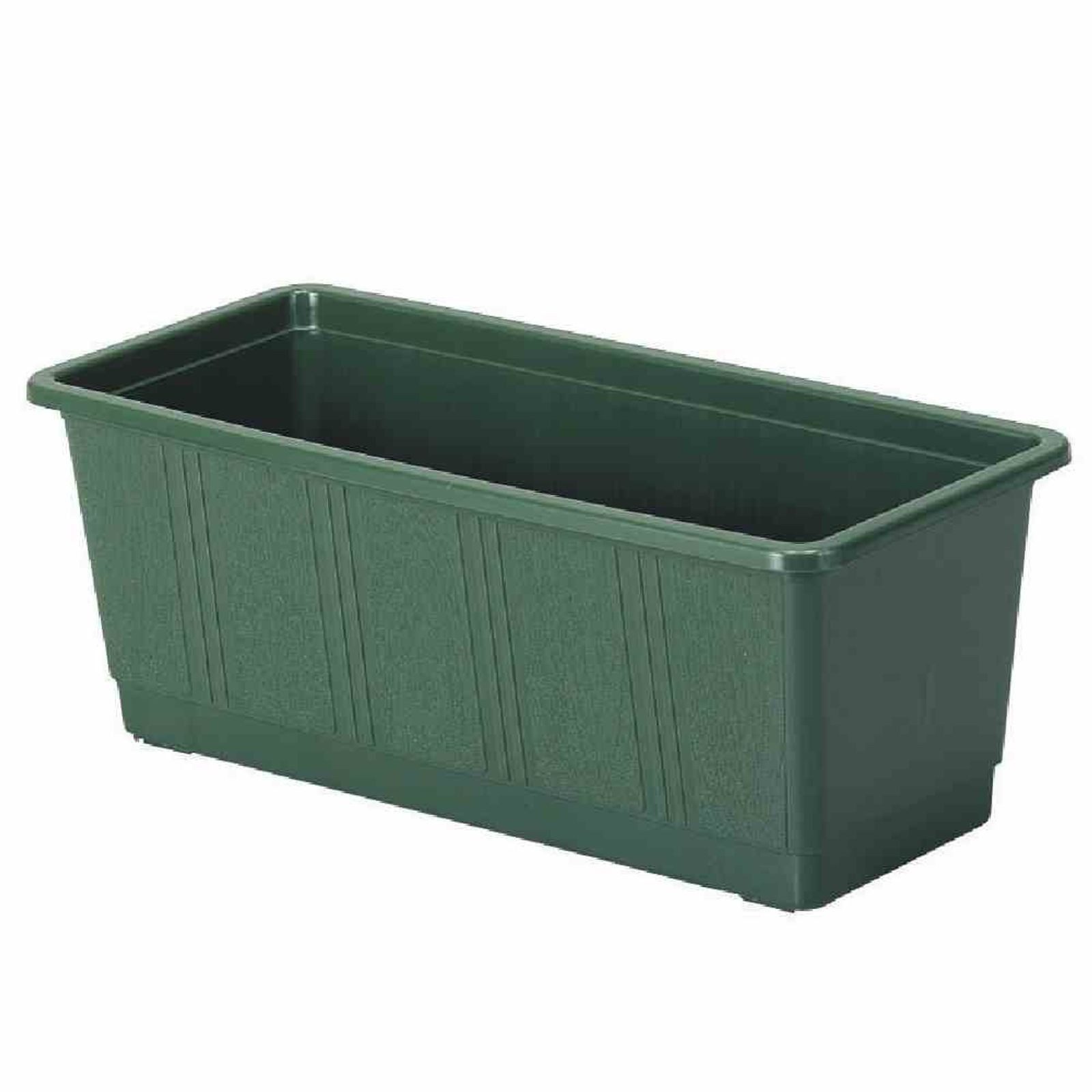 Geli Pflanzkübel Blumenkasten Standard 60 x 17,5 cm dunkelgrün
