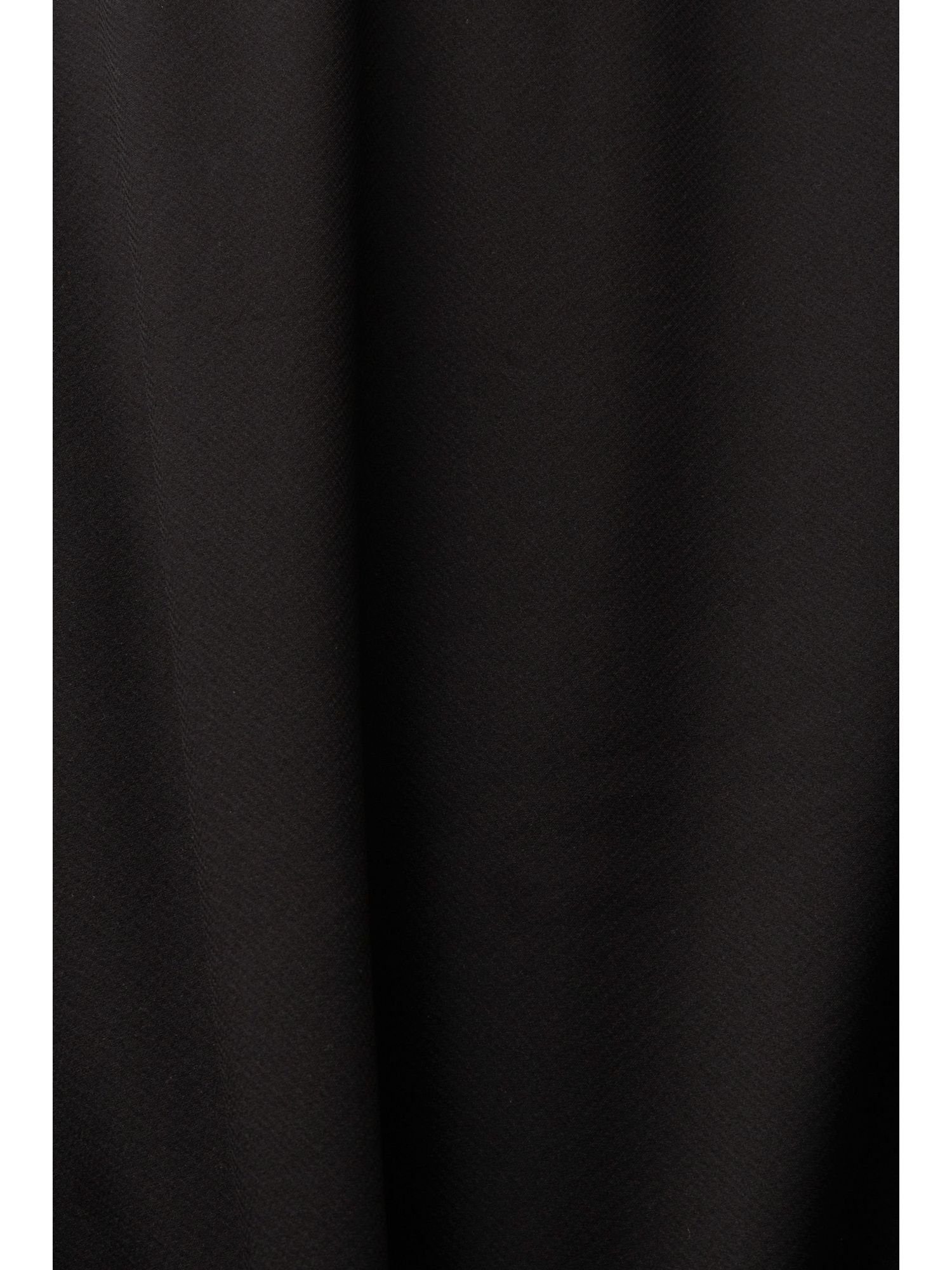 Esprit Outdoorjacke Herringbone-Softshelljacke BLACK