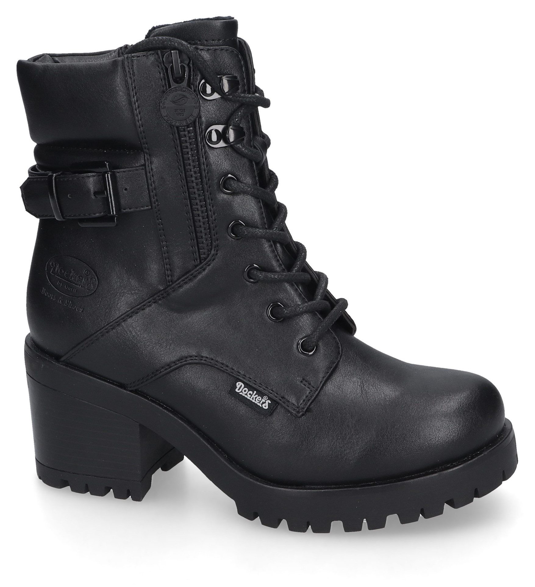 Dockers by Gerli Stiefelette Chunky Boots mit Blockabsatz günstig online kaufen