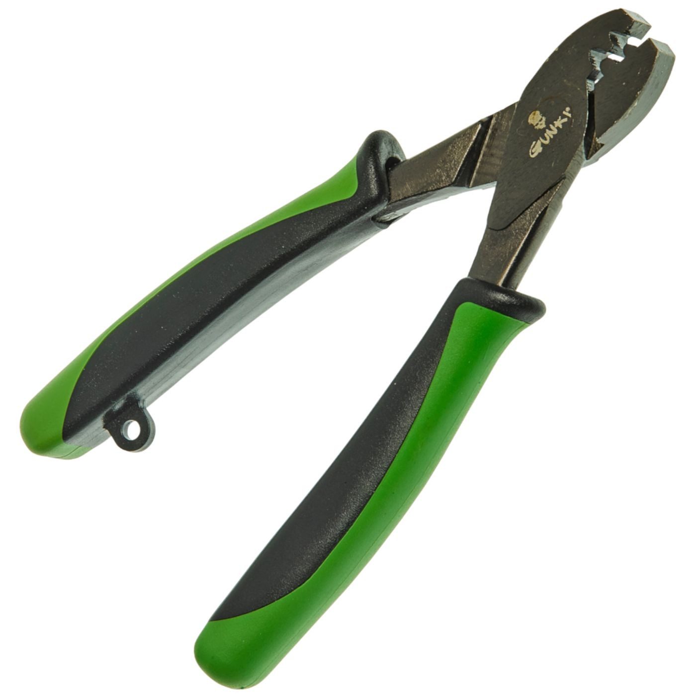 Angelhakenauslöser Gunki Zange Quetschhülsenzange 14cm - Klemmhülsenzange