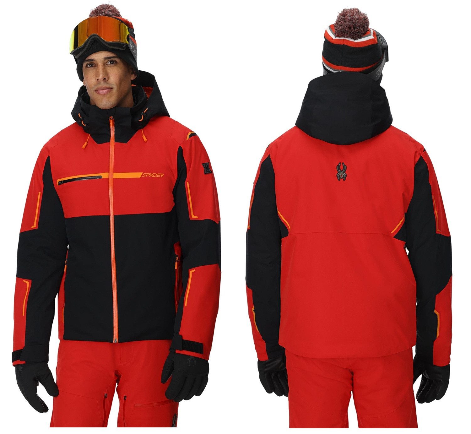 Spyder Skijacke Spyder Titan Jacket Herren Skijacke Winterjacke 38SA075404 BLK1