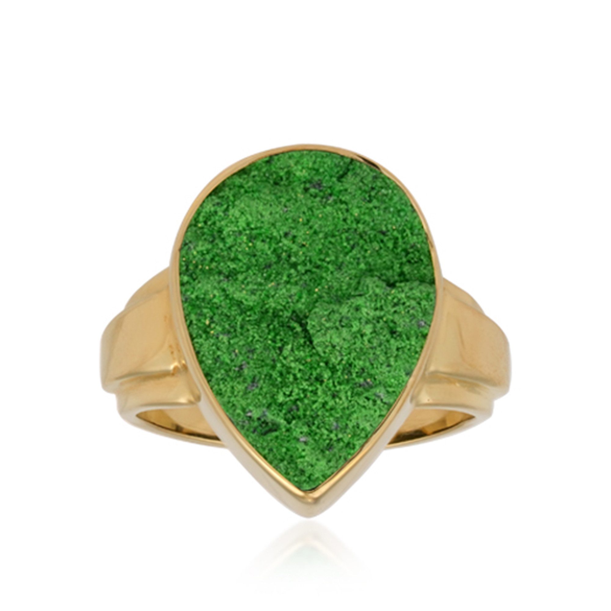 Cavill Solitärring Cavill Ring 12 ct Tropfenschliff, vergoldetes Sterlingsi günstig online kaufen