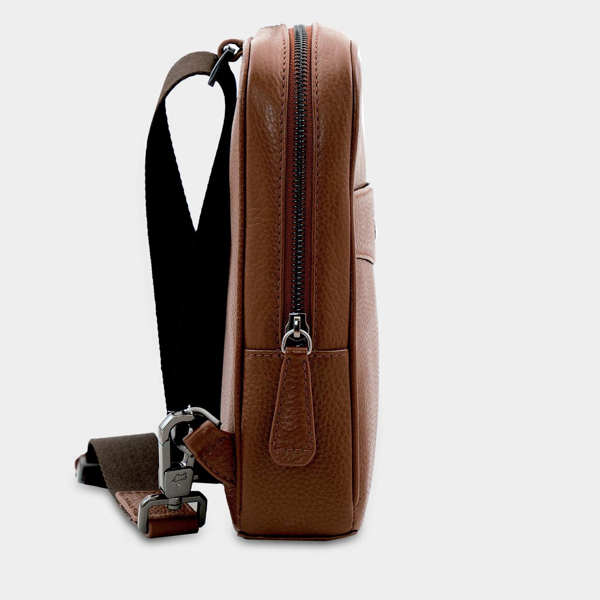 Braun Büffel Gürteltasche THEO Cross Body nut