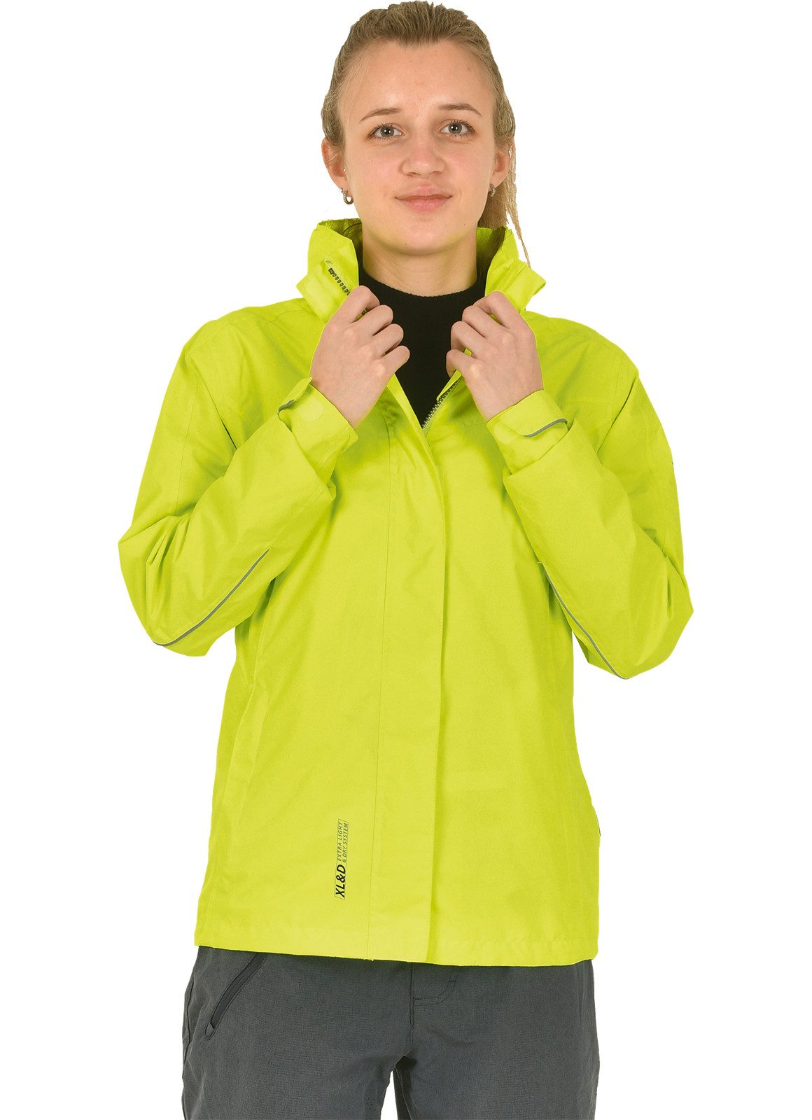 PRO-X ELEMENTS Fahrradjacke MELINDA Wasserdicht Atmungsaktiv leicht und im Packsack verstaubar
