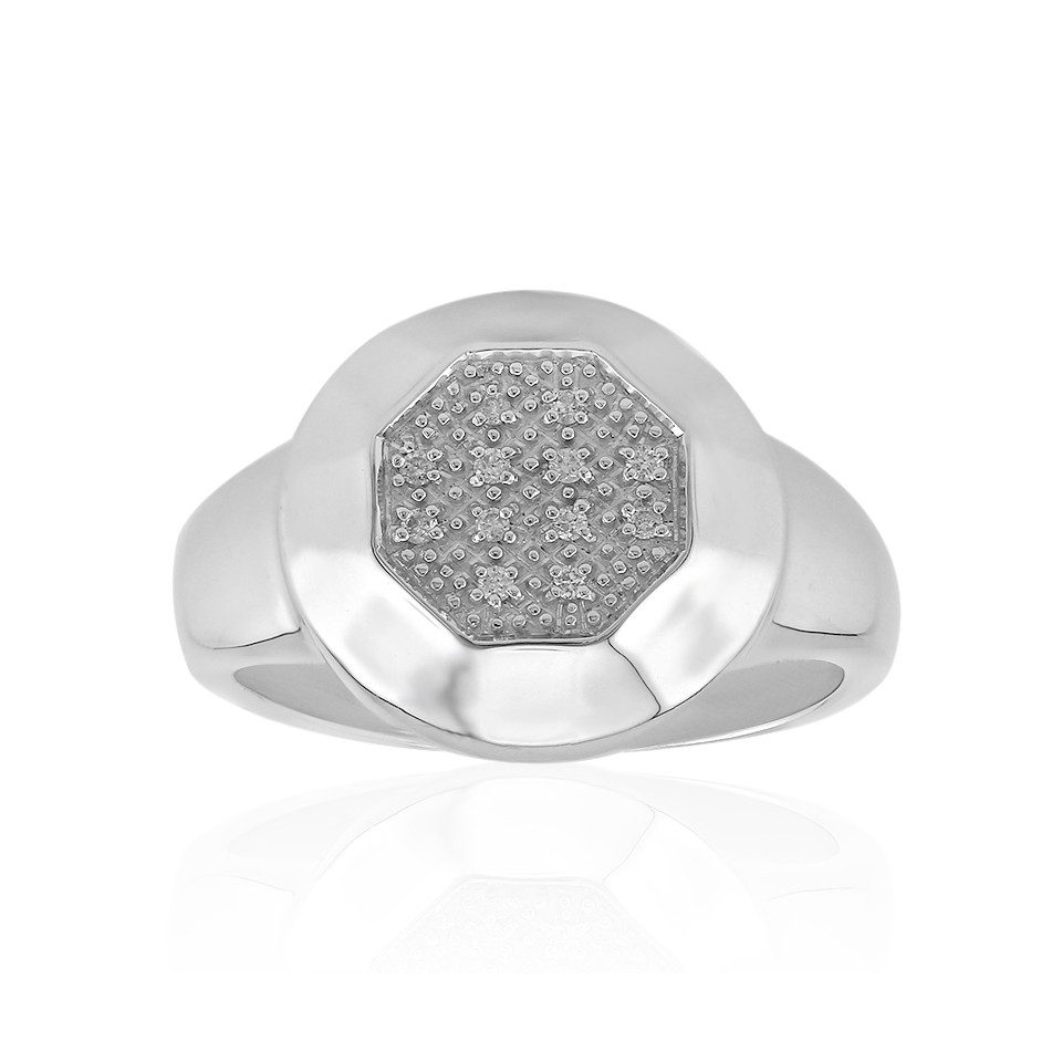 Cavill Diamantring Anspruchsvoller 0,048ct Diamant 925 günstig online kaufen