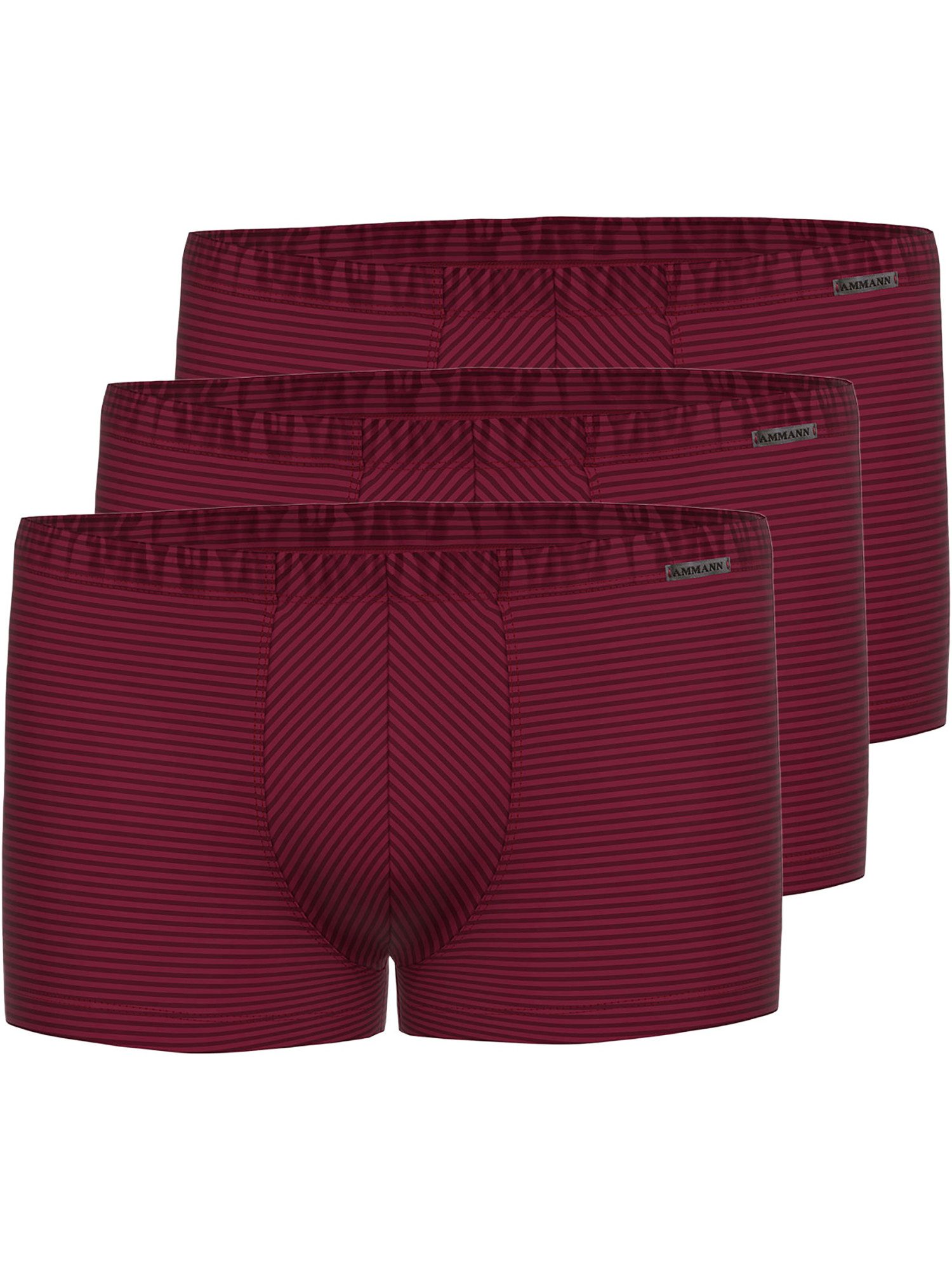 Ammann Boxershorts 3er Pack Retro Short Day Modern / Cotton & More (Packung, 3-St)