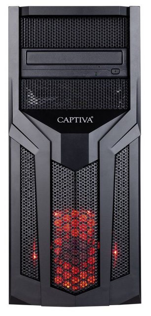 CAPTIVA Advanced Gaming R63-142 Gaming-PC (AMD Ryzen 5 4650G, GeForce GTX 1650, 16 GB RAM, 1000 GB HDD, 256 GB SSD, Luftkühlung)