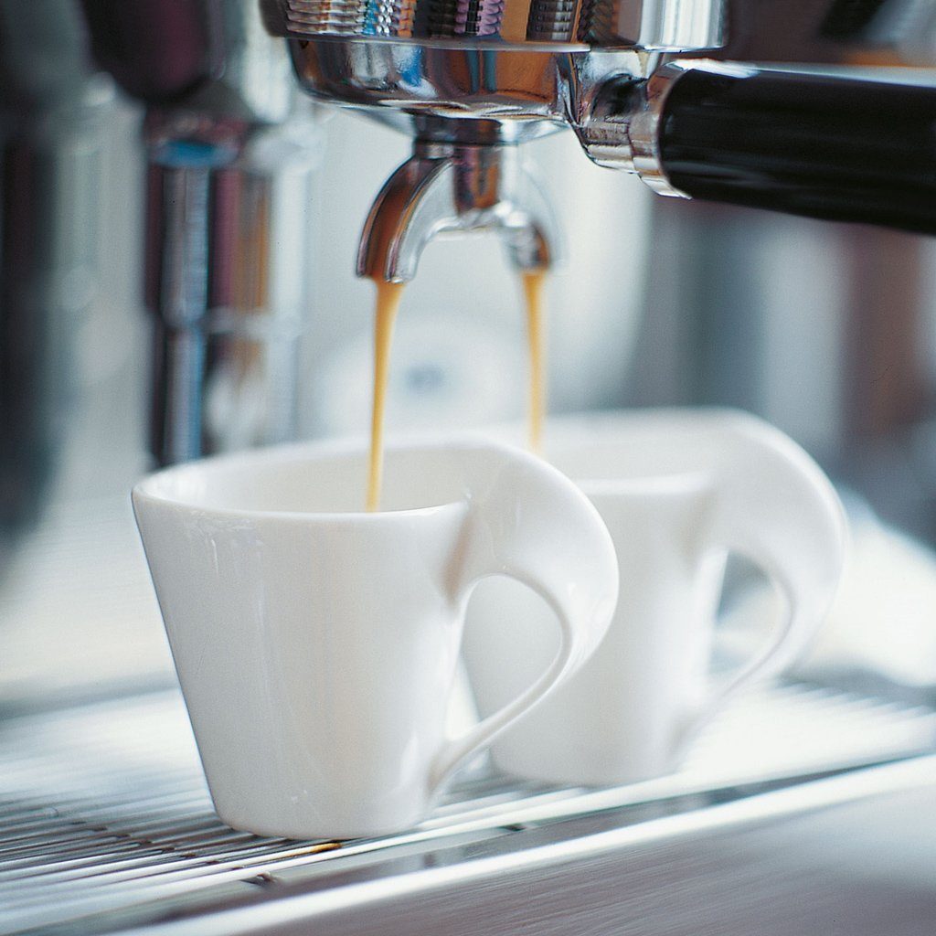 Villeroy & Boch Espressotasse NewWave Caffè Espressotasse, 1-tlg., Porzellan, Premium Porcelain, mikrow.- & spülm.sicher, Made in Germany